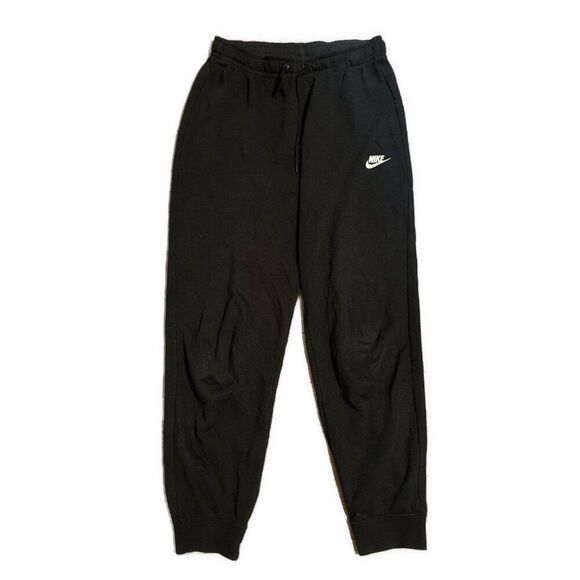 Nike Women’s Solid Black Sweatpants Small - Picture 1 of 6